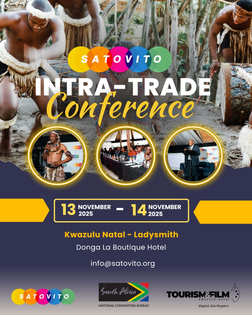 Intra-Trade Conference 2025 in KwaZulu-Natal, cultural event.
