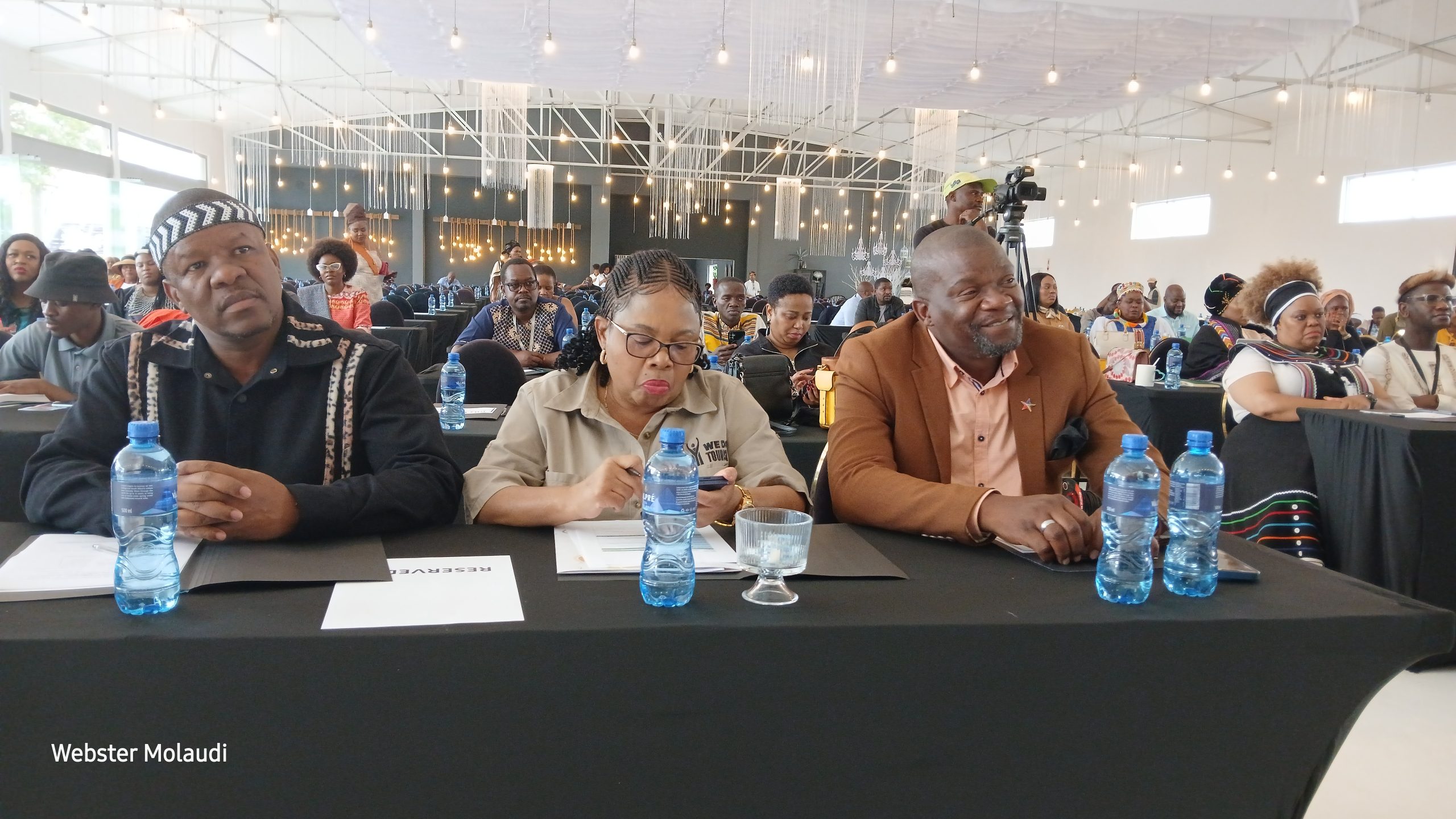 Diverse audience at a conference event.