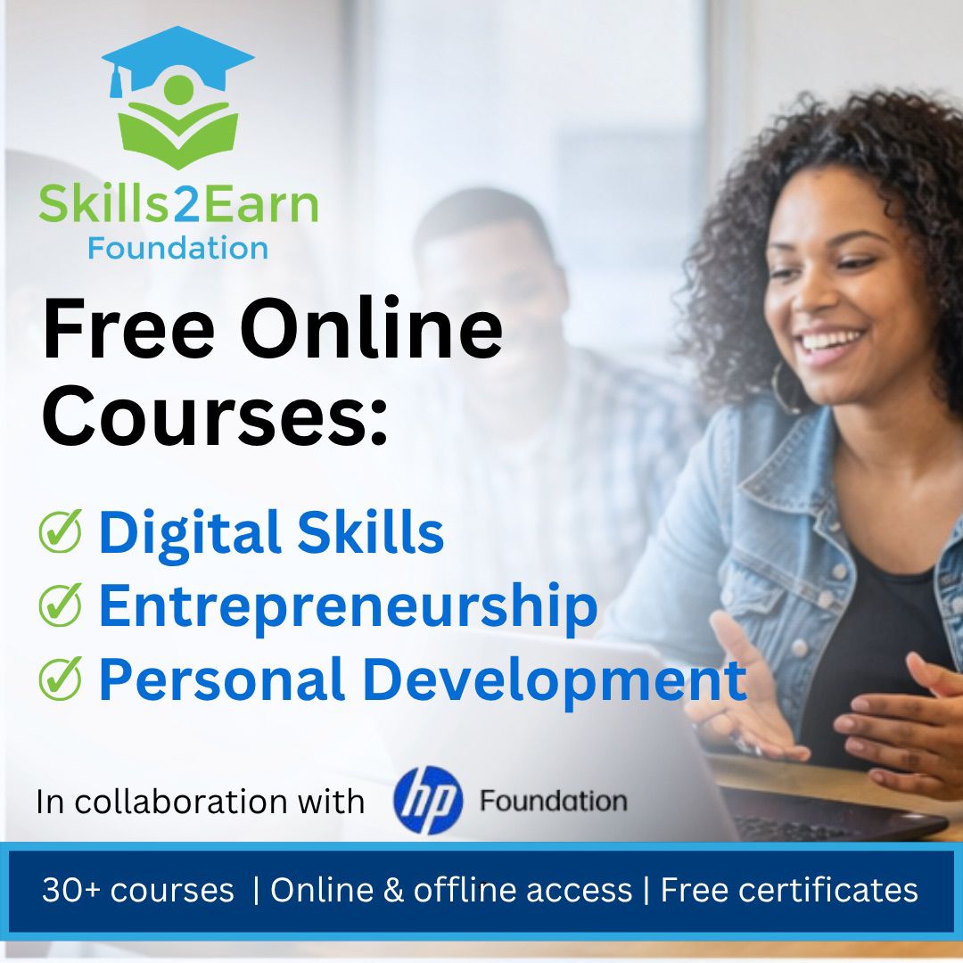 Free online courses by Skills2Earn Foundation