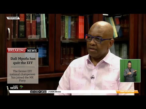BREAKING: Adv. Dali Mpofu leaves EFF joins the uMkhonto weSizwe Party