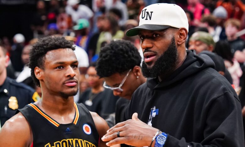 Lebron and Bronny James | Virgo