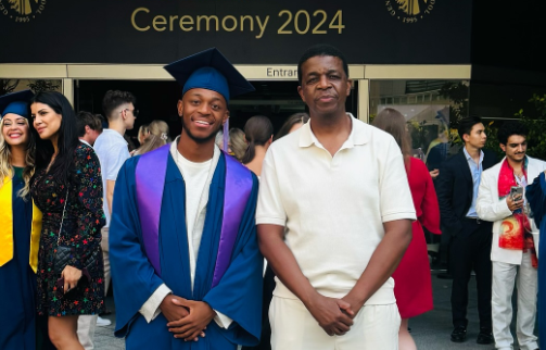 Oskido Celebrates Sons Masters Degree from Barcelona University | Virgo