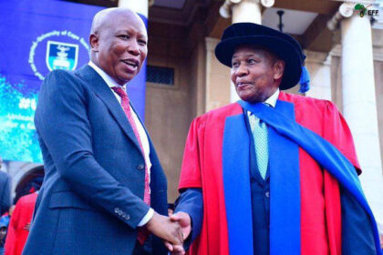 Julius Malema Kaizer Motaung