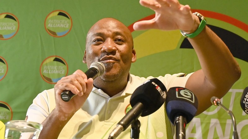 Minister of Sport Arts and Culture Gayton McKenzie
