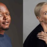 Charlize Theron and Thabo Rametsi