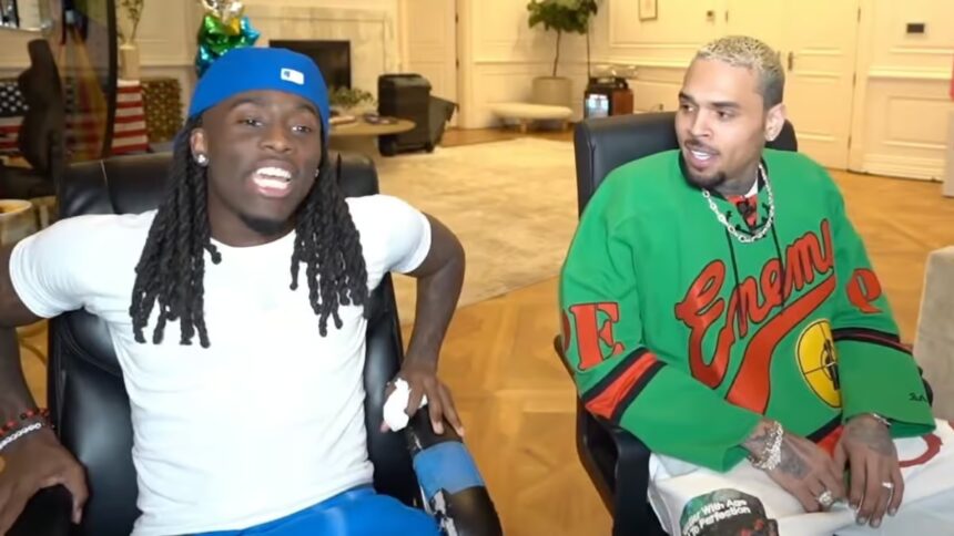 Chris Brown and Kai Cenat