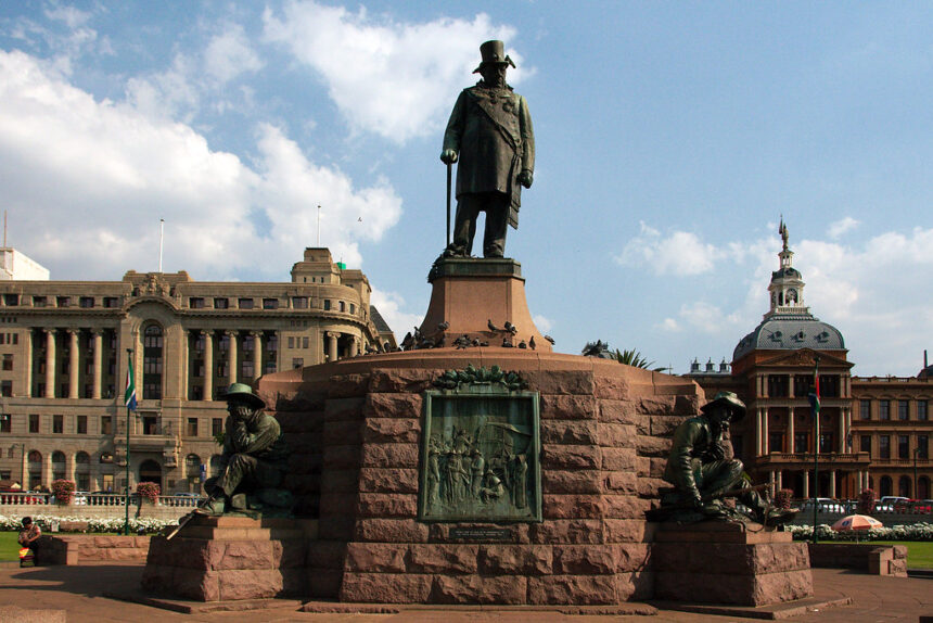 Paul Kruger Statue in Pretoria