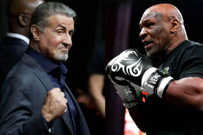 Sylvester Stallone and Mike Tyson