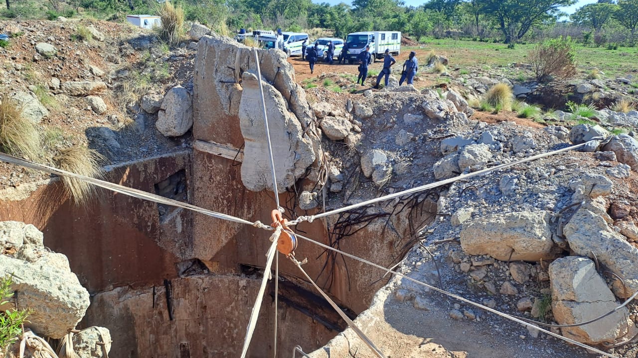 Zama Zamas at Stilfontein Mine