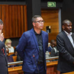 Danny Jordaan and Gronie Hluyo