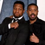 Michael B Jordan and Jonathan Majors