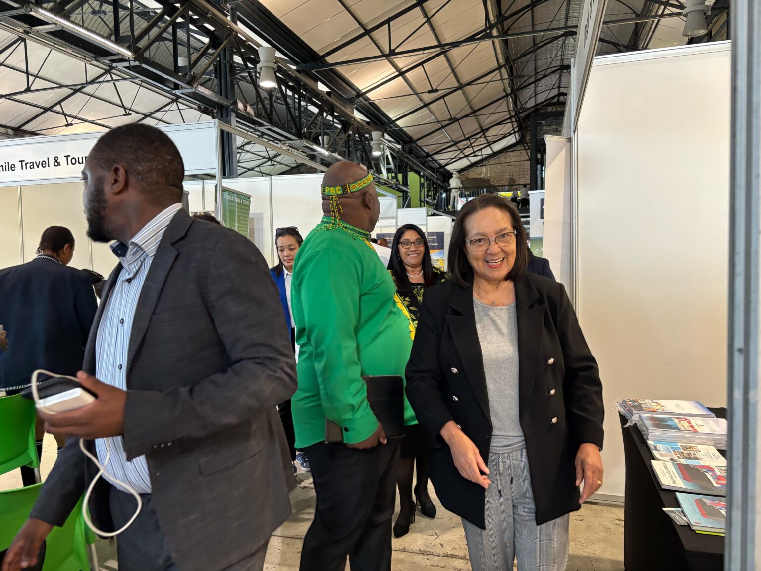 Tourism Minister Patricia de Lille Visits Africa Coastal Marine Tourism Trade Market in Nelson Mandela Bay