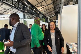 Tourism Minister Patricia de Lille Visits Africa Coastal Marine Tourism Trade Market in Nelson Mandela Bay