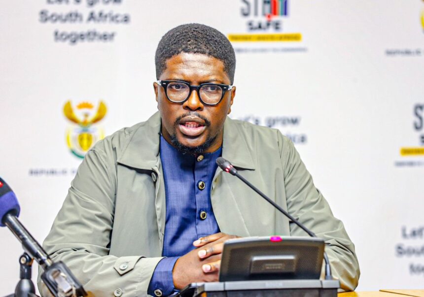 Deputy transport Minister Mkhuleko Hlengwa