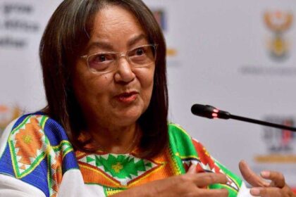 Minister of Tourism Patricia De Lille