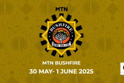 MTN Bushfire Festival 2025 dates and logo.