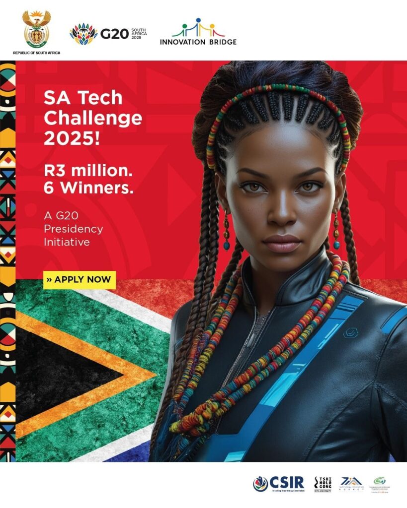 SA Tech Challenge 2025, apply now for R3 million.