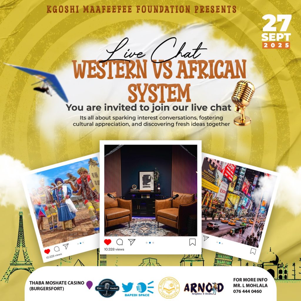 Live chat on Western vs African system, 27 Sept.