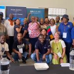 Group photo at Nelson Mandela University event.