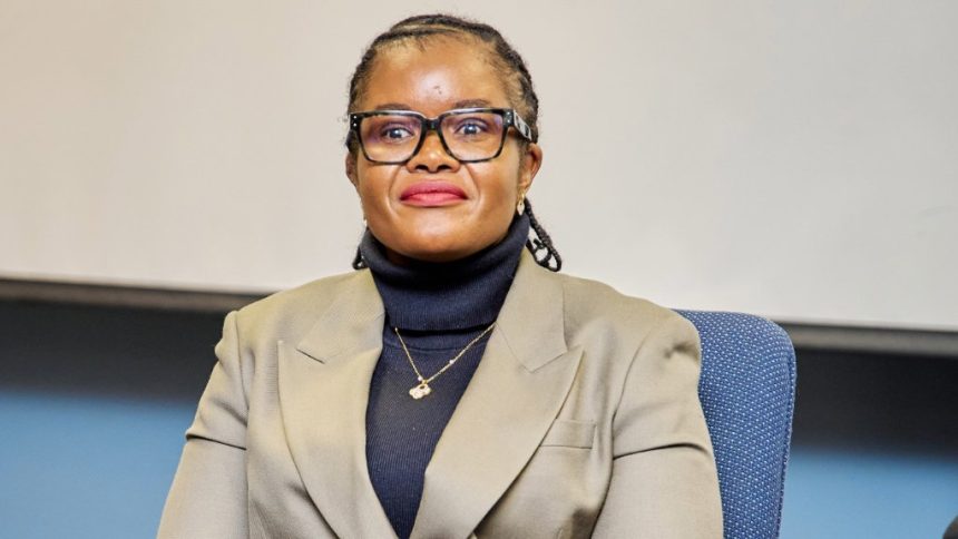 Former Minister of Higher Education, Nobuhle Nkabane