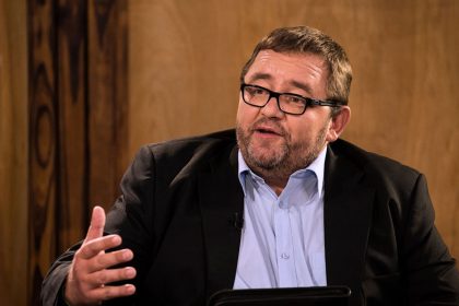 AfriForum CEO Kallie Kriel speaking to Newzroom Afrika, denying claims that the organisation spread “white genocide” narratives amid tensions between the US and South Africa.