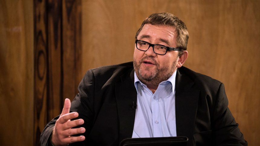 AfriForum CEO Kallie Kriel speaking to Newzroom Afrika, denying claims that the organisation spread “white genocide” narratives amid tensions between the US and South Africa.