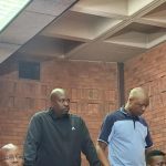 Zacharia Chisele, 53, and a Hawks official, Sergeant Papi Tsie, 41