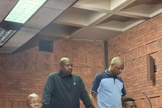 Zacharia Chisele, 53, and a Hawks official, Sergeant Papi Tsie, 41