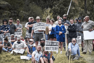 The arrests contribute to ongoing tensions between South Africa and the US over the Afrikaner refugee resettlement policy.