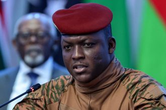 Burkina Faso president Ibrahim Traoré