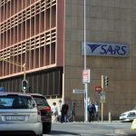 SARS building with street view, Johannesburg.