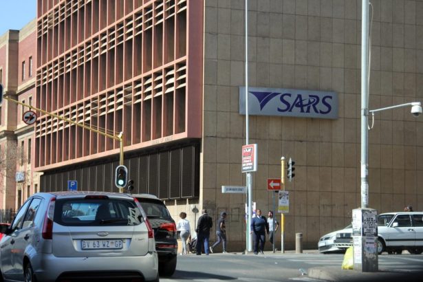 SARS building with street view, Johannesburg.