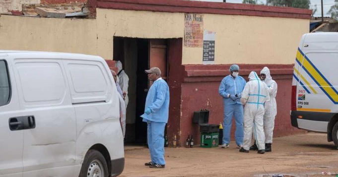 The suspects will be charged with the murder of 10 people at a tavern in Bekkersdal