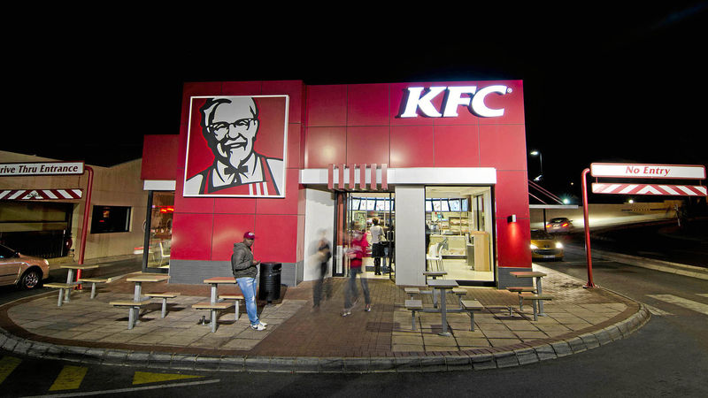 KFC worker is stabbed after customers attack in dispute over gravy