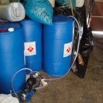 Metro Police confiscated more than 2,000 litres of homemade gin during a raid on an alleged illegal liquor operation in Durbanville. Picture: Supplied (SUPPLIED)