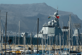 Chinese and Iranian naval vessels dock near Simon’s Town as South Africa hosts a Chinese-led BRICS-linked maritime exercise amid renewed US scrutiny. [Dwayne Senior/Bloomberg via Getty Images] ©provided by Business Insider Africa