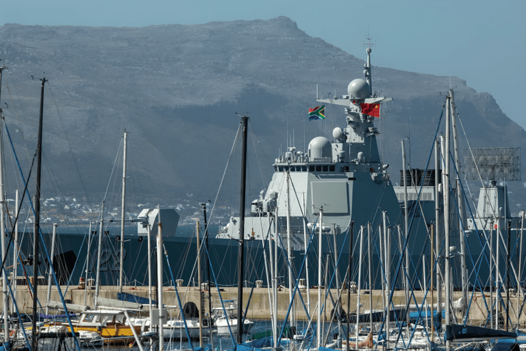 Chinese and Iranian naval vessels dock near Simon’s Town as South Africa hosts a Chinese-led BRICS-linked maritime exercise amid renewed US scrutiny. [Dwayne Senior/Bloomberg via Getty Images] ©provided by Business Insider Africa