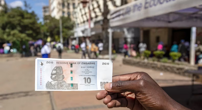 Zimbabwe’s ZiG hits strongest level against dollar since January on gold gains and reserve build-up
