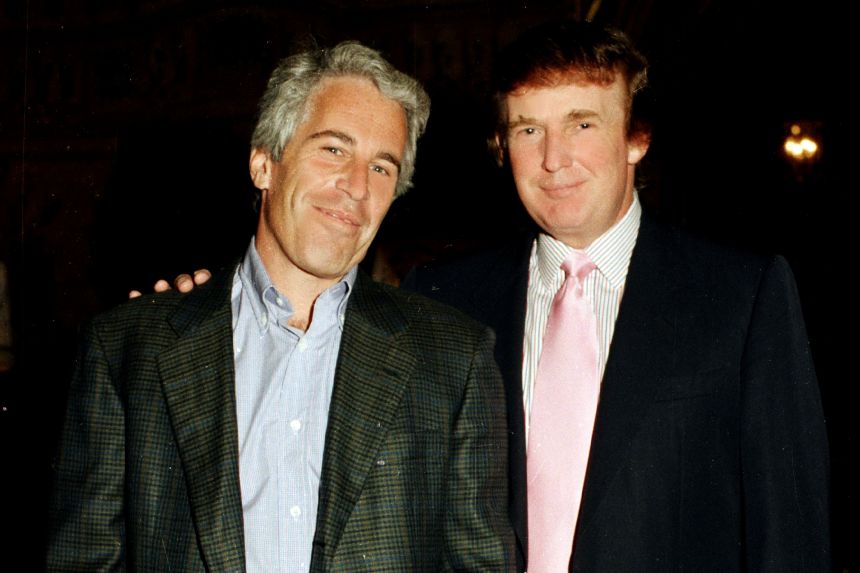 donald trump and jeffrey epstein