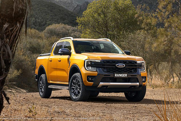 Ford has recalled hundreds of its 2022 Australian Ranger model similar to the vehicle depicted above