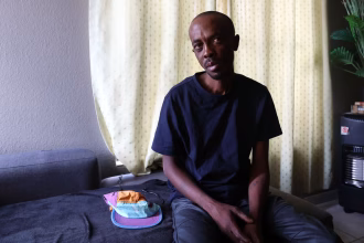 Thabo Khoza from Soweto lost his Road Accident Fund money allegedly after his cousin accessed his banking app on his cellphone. Picture: (Veli Nhlapo)