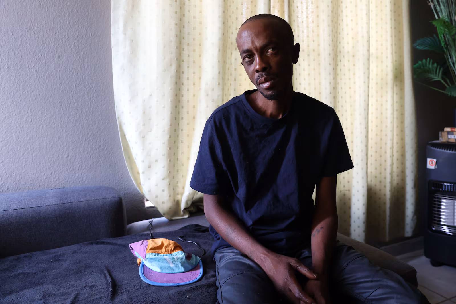 Thabo Khoza from Soweto lost his Road Accident Fund money allegedly after his cousin accessed his banking app on his cellphone. Picture: (Veli Nhlapo)