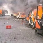 eastern cape protest turns violent with stabbing, cars torched over 'nigerian king' coronation