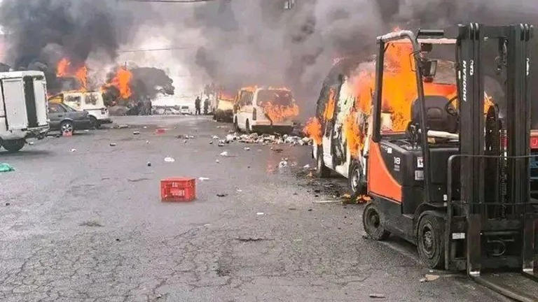 eastern cape protest turns violent with stabbing, cars torched over 'nigerian king' coronation
