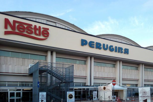 More than 12 tons of chocolate had been loaded onto the truck at Nestlé’s factory in Perugia, central Italy