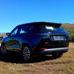 Black Jaecoo J5 SUV parked in countryside