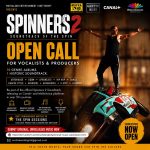 Spinners 2 soundtrack open call poster