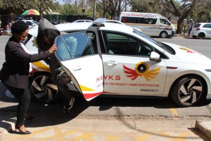 Woman escorted from Hawks investigation vehicle