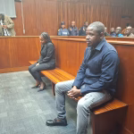 Charlotte Tibana and husband Peter Nonyane