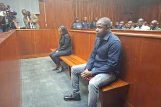 Charlotte Tibana and husband Peter Nonyane